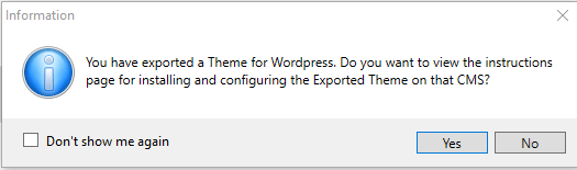 templatetoaster-wordpress-themes-export-information