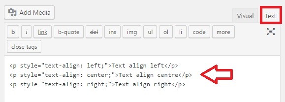wordpress-posts-formatting-text-alignment-text-editor