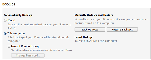 access-iphone-summary-using-itunes-backup-options