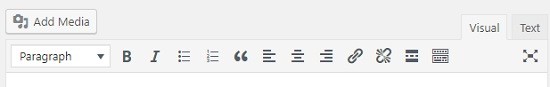 wordpress-tinymce-visual-editor-toolbar-buttons