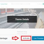 How To Install WordPress Vantage Theme