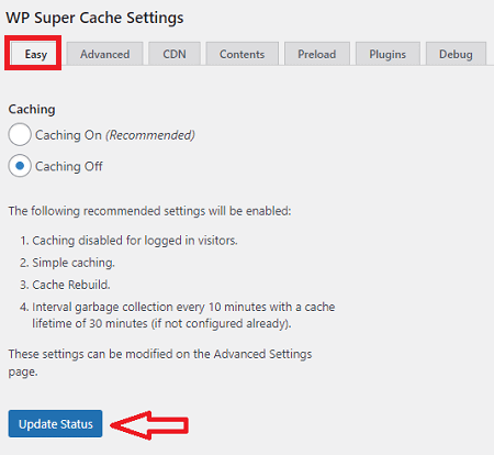 wp-super-cache-plugin-easy-settings-new