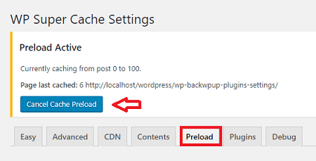 wp-super-cache-plugin-preload-settings-active