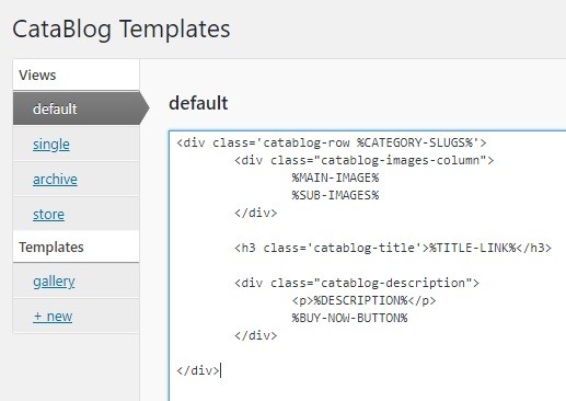 views-default-catablog-template-code