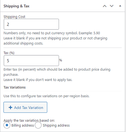 stripe-payments-settings-add-new-product-shipping-and-tax-new