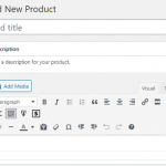 WordPress Stripe Payments Add New Product Settings