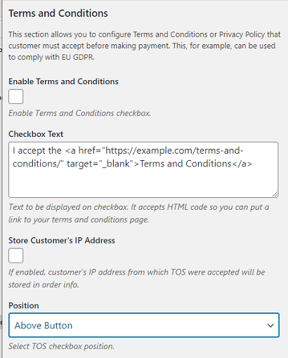 stripe-payments-terms-and-conditions-settings