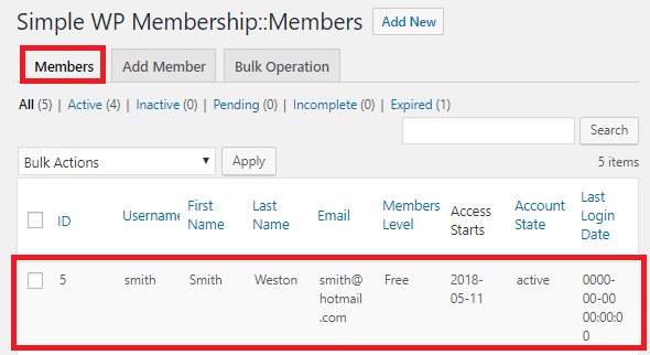 buddypress-user-added-to-wordpress-simple-membership-members