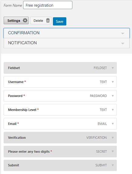 wordpress-simple-membership-default-form-fields-settings