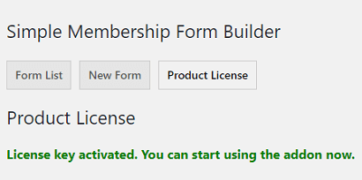wordpress-simple-membership-product-license-key-accepted