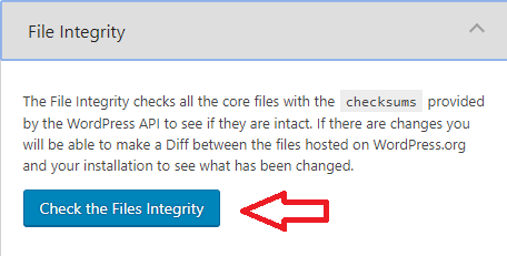 health-check-tools-files-integrity