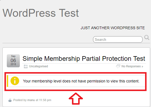 simple-membership-partial-section-protection-message-for-wrong-members-level