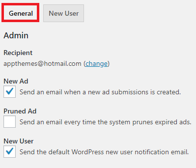 wordpress-classipress-theme-general-emails-settings