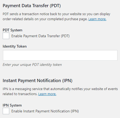 hirebee-theme-payments-settings-paypal-pdt-ipn