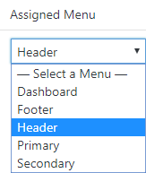 wp-hirebee-theme-assigned-menu-to-location