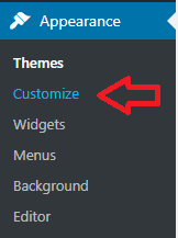 hirebee-theme-backend-appearance-customize
