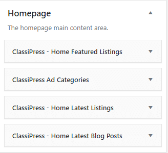 classipress-theme-homepage-widget