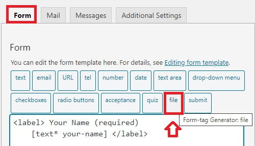 wp-contact-form-7-file-form-tag-button