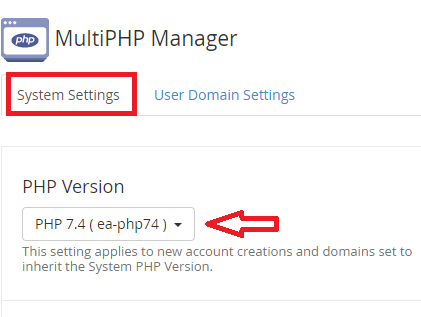 2-php-version-multiphp-manager-whm-system-settings