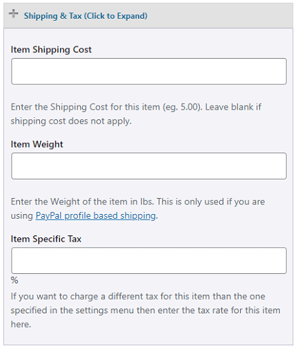 wp-estore-add-products-shipping-tax
