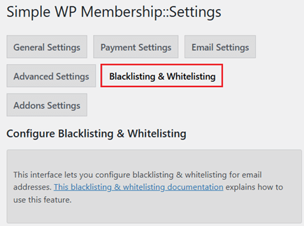 wp-simple-membership-blacklisting-whitelisting-menu-tab