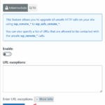 All In One Security Advanced Settings