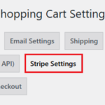 WP Simple Shopping Cart Stripe Settings