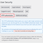 AIOS Plugin User Security Settings