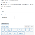 AIOS Plugin User Security Settings