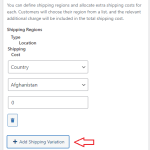 WP Simple Shopping Cart Shipping Settings