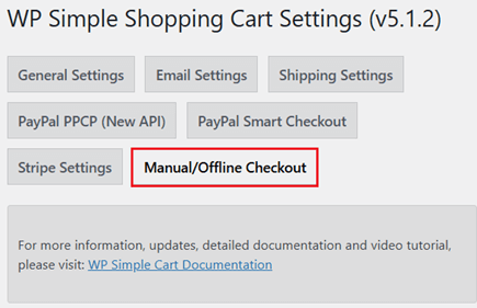 wordpress-shopping-cart-manual-offline-checkout