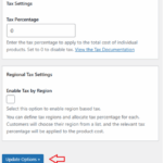 WP Simple Shopping Cart Tax Settings