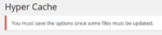 Hyper Cache Troubleshooting