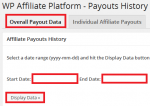 WP Affiliate Platform Payouts History